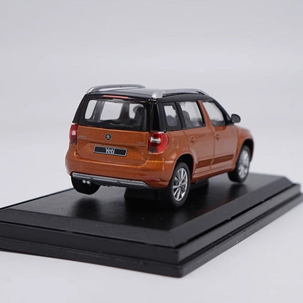 Original Skoda Yeti City Edition Orange 1:43 Diecast Model Car - fine detailed model replica