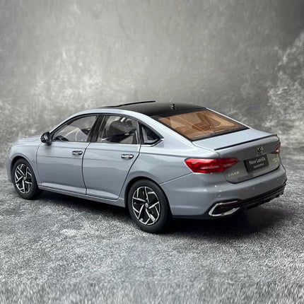YX Car Model Volkswagen Lavida Starry Sky Edition 2022 1:18 Diecast Model Car - scale model for display