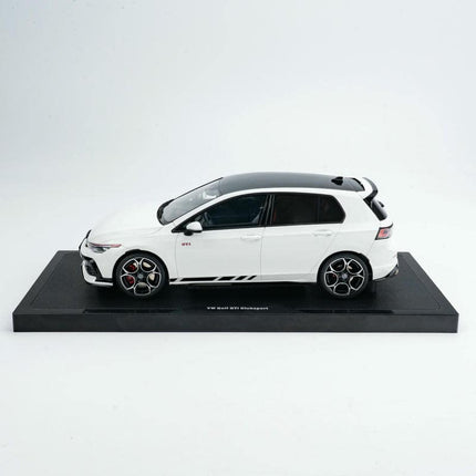 Otto Volkswagen Golf Mk8 GTI 1:18 Resin Model Car - studio product photo of the scale model