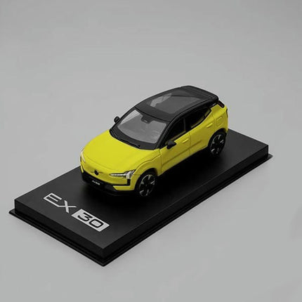 YX Car Model Volvo EX30 Ocean Blue 1:43 Diecast Model Car - collectible scale model car