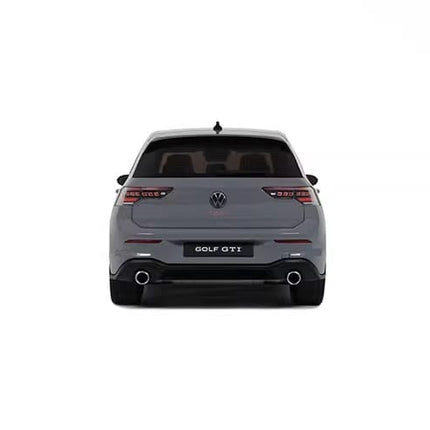 Otto Volkswagen Golf VIII GTI 2024 Grey 1:18 Resin Model Car - collectible scale model car