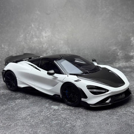 HPD McLaren 765LT Red 1:18 Diecast Model Car - collector edition scale model