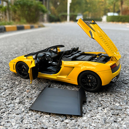 Norev Lamborghini Gallardo LP560-4 Spyder 2009 Black 1:18 Diecast Model Car - collectible scale model car