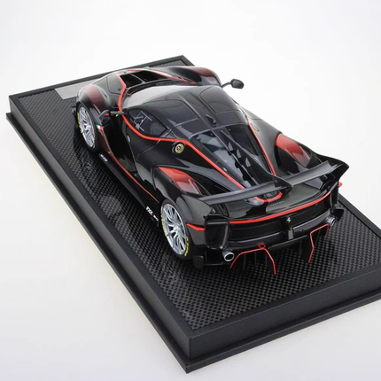 Runner Ferrari FXX K Evo Sealed 1:18 Resin Model Car - studio product photo of the scale model