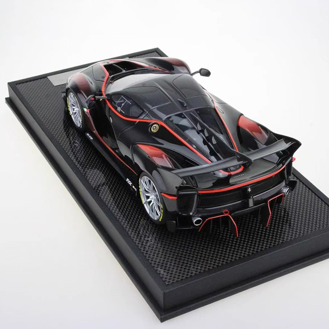Runner Ferrari FXX K Evo Sealed 1:18 Resin Model Car - studio product photo of the scale model