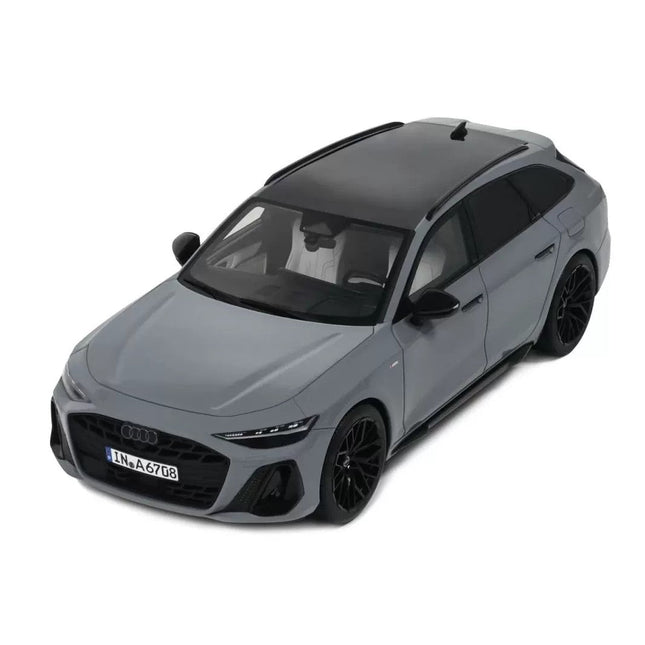 Otto Audi A6 Avant e-hybrid Quattro Sealed 1:18 Resin Model Car - studio product photo of the scale model