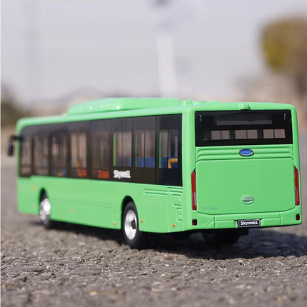 Original Manufacturer Nanjing Golden Dragon Kaiwo NJL6126EV City Bus 1:42 Diecast Model Bus - collectible scale model car