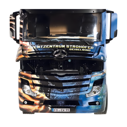 NZG Mercedes-Benz Actros GigaSpace 4×2 1:18 Diecast Model Truck - collectible scale model car