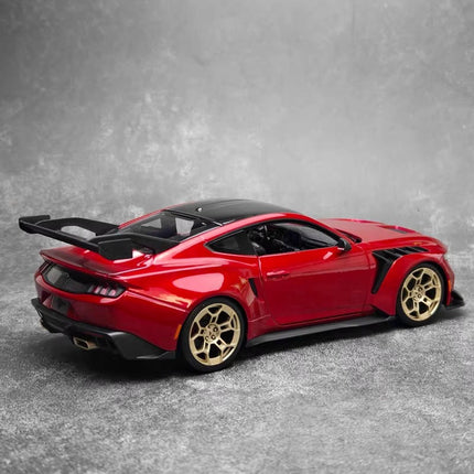 Maisto Ford Mustang GTD 2025 Red 1:18 Diecast Model Car - scale model for display