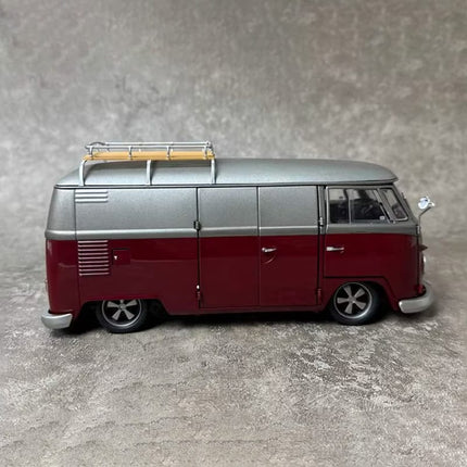Schuco Volkswagen VW T1b Lowrider Bus Two-Tone 1:18 Diecast Model Bus - collectible scale model car