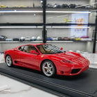 BBR Ferrari 360 Modena F1 Gearbox Red 1:18 Resin Model Car - detailed collector display model