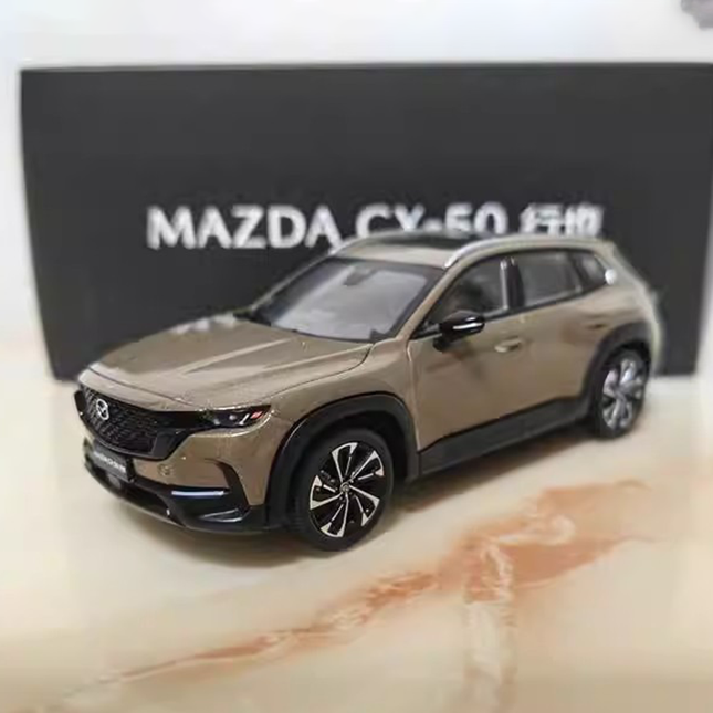 Original Factory Model Changan Mazda CX-50 Opal Sand 1:43 Diecast Model Car - detailed collector display model