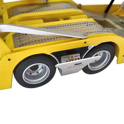 NZG Mercedes-Benz Actros GigaSpace Double-Decker Trailer 1:18 Diecast Model Bus - premium collector scale model