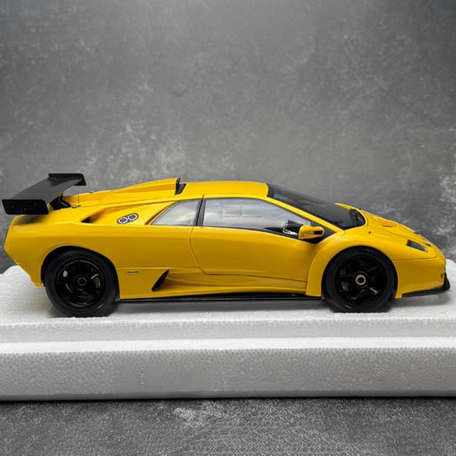 AutoArt Lamborghini Diablo GTR 1:18 Diecast Model Car - studio product photo of the scale model