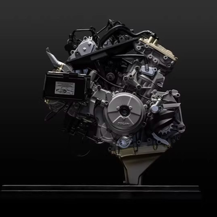 Pocher Ducati Panigale V2 Superquadro Engine Kit 1:4 Diecast Model Motorcycle - fine detailed model replica