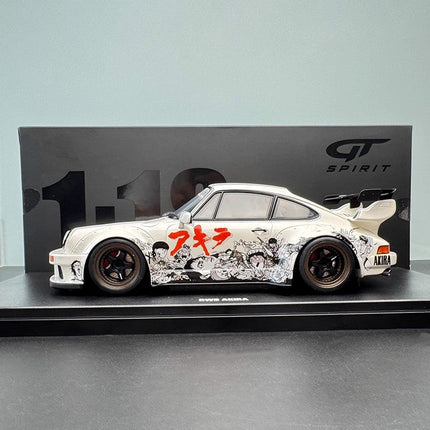 GT Spirit RWB Akira Glacier White 2024 GT508 1:18 Resin Model Car - fine detailed model replica
