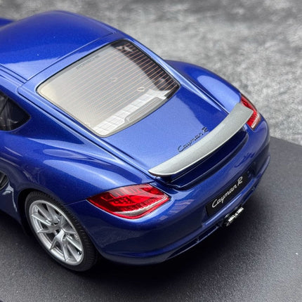 GT Spirit Porsche 911 Cayman R Blue 1:18 Resin Model Car - premium collector scale model