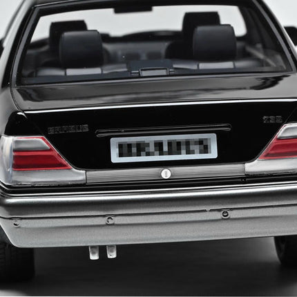 Vehicle Art Mercedes-Benz Brabus W140 Red 1:18 Resin Model Car - detailed collectible replica