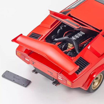 Kyosho Lamborghini Countach LP5000 Quattrovalvole Red 1:18 Diecast Model Car - premium collector scale model