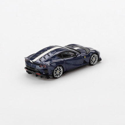 BBR Ferrari 812 Competizione Black V12 Black 1:64 Resin Model Car - fine detailed model replica