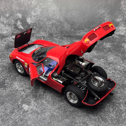CMC Ferrari 250 LM Red #31 1:18 Diecast Model Car - showroom-quality model replica