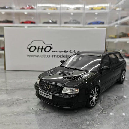 Otto Audi RS6 Clubsport MTM OT992 Black Limited Edition 3000 1:18 Resin Model Car - premium collector scale model