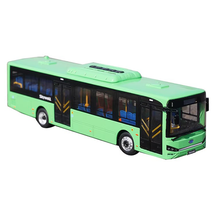 Original Manufacturer Nanjing Golden Dragon Kaiwo NJL6126EV City Bus 1:42 Diecast Model Bus - fine detailed model replica