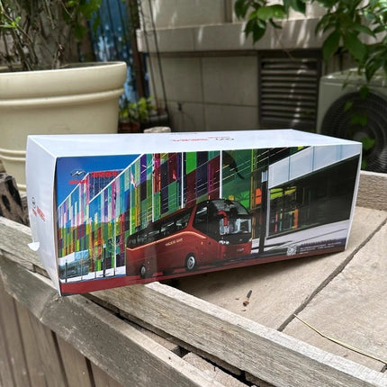 YX Car Model Suzhou Kinglong Higer Bus 1:42 Diecast Model Bus - fine detailed model replica