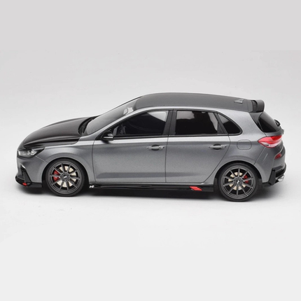 Otto Hyundai i30 N Project Grey 1:18 Resin Model Car - premium collector scale model