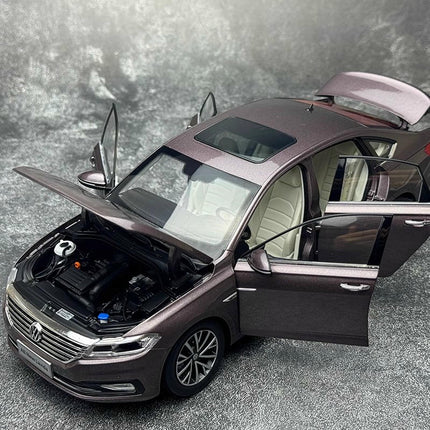 YX Car Model Volkswagen Lavida Starry Sky Edition 2022 1:18 Diecast Model Car - collectible scale model car