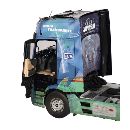 NZG Mercedes-Benz Actros GigaSpace 4×2 1:18 Diecast Model Truck - premium collector scale model