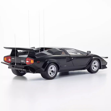 Kyosho Lamborghini Countach LP400 S Black 1:18 Diecast Model Car - collectible scale model car