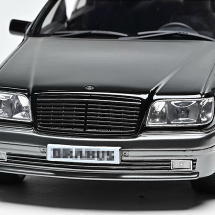 Vehicle Art Mercedes-Benz Brabus W140 Red 1:18 Resin Model Car - premium scale model collectible