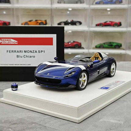 HERMES Collection Ferrari Monza SP1 1:18 Resin Model Car - fine detailed model replica