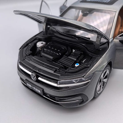 YX Car Model FAW-Volkswagen B9 Magotan 2024 Blue 1:18 Diecast Model Car - premium collector scale model