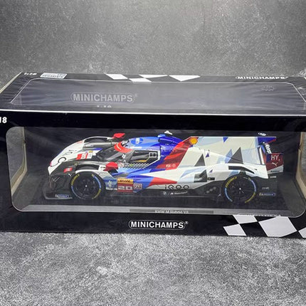 Minichamps BMW M Hybrid V8 LMDh 1:18 Diecast Model Car - model display piece for collectors
