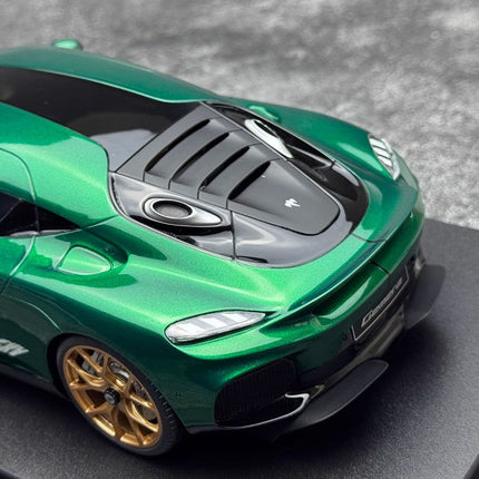 GT Spirit Koenigsegg Gemera 2024 Racing Green 1:18 Resin Model Car - premium collector scale model