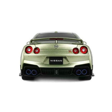 GT Spirit Nissan GT-R R35 T-Spec 2024 Black 1:18 Resin Model Car - collectible scale model car