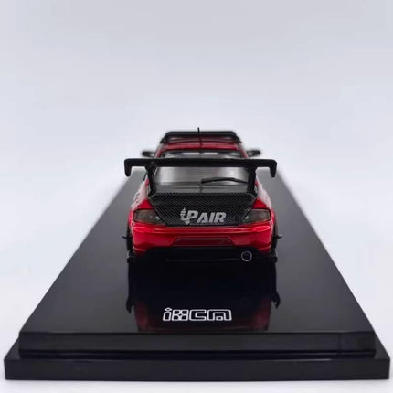 IHCM Mitsubishi Lancer Evolution IX Malaysia Limited Modified Red 1:64 Diecast Model Car - fine detailed model replica