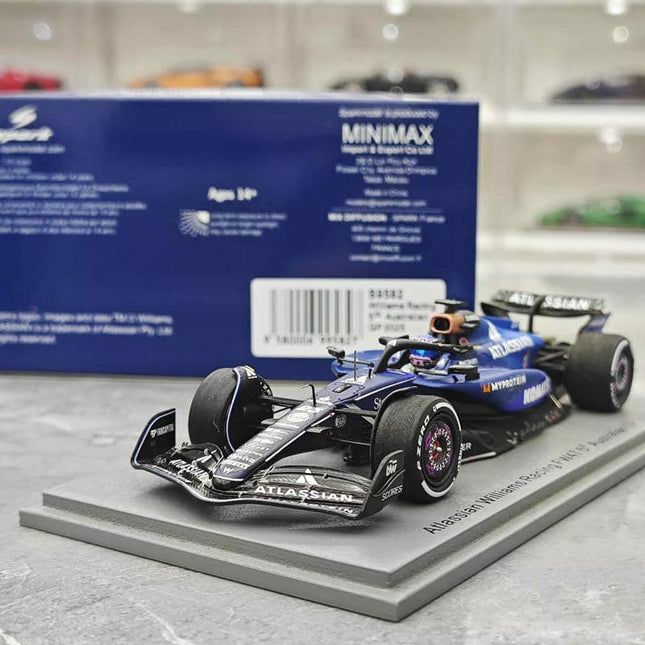Spark Williams FW47 #23 Alex Albon 2025 Australian GP F1 1:43 Resin Model Car - detailed collector display model