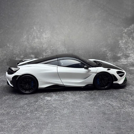 HPD McLaren 765LT Red 1:18 Diecast Model Car - showroom-quality model replica
