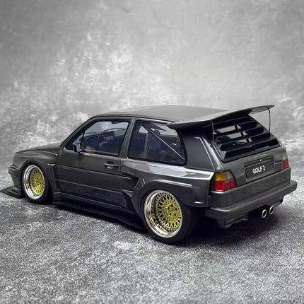 Otto Volkswagen Golf II GTI Gray OT476 1:18 Resin Model Car - fine detailed model replica