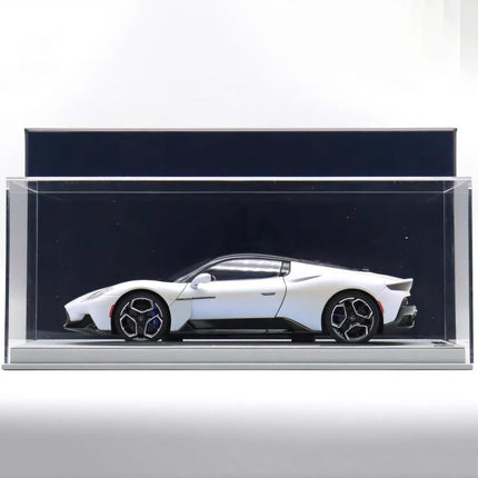 BBR Limited Edition Maserati MC20 White 1:18 Diecast Model Car - fine detailed model replica