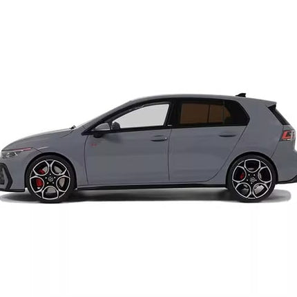 Otto Volkswagen Golf VIII GTI 2024 Grey 1:18 Resin Model Car - premium collector scale model