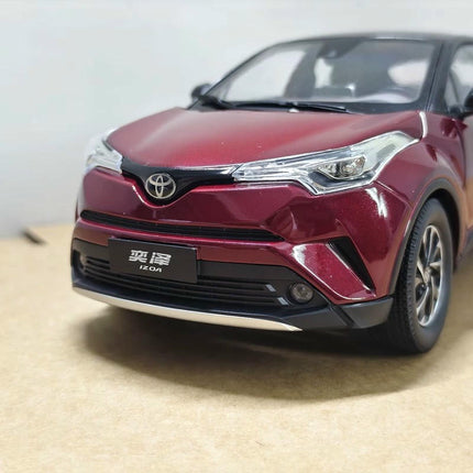 YX Car Model Toyota IZOA Red Opening 1:18 Diecast Model Car - collectible scale model car