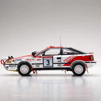 Kyosho Toyota Celica GT-Four ST185 Rally 1990 Safari 1:18 Diecast Model Car - scale model collectible piece