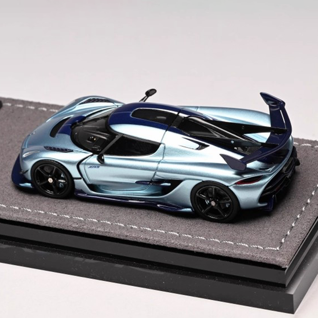 GRYNING Koenigsegg Jesko Custom Edition 1:64 Resin Model Car - studio product photo of the scale model