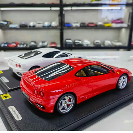 BBR Ferrari 360 Modena F1 Gearbox Red 1:18 Resin Model Car - studio product photo of the scale model