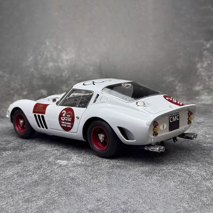 CMC Ferrari 250 GTO 30th Anniversary Signature Edition White M-288 1:18 Diecast Model Car - detailed die-cast style model