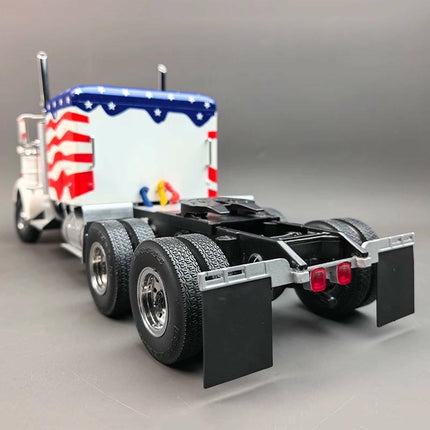 Road Kings Kenworth W900 American Heavy Truck Tractor Head 1:18 Diecast Model Truck - premium collector scale model